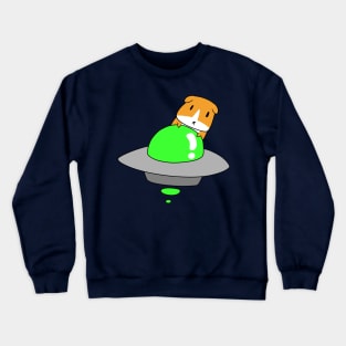 UFO Guinea Pig Crewneck Sweatshirt
